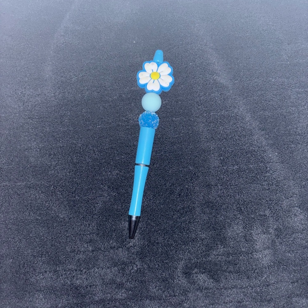 Blue Flower Pen